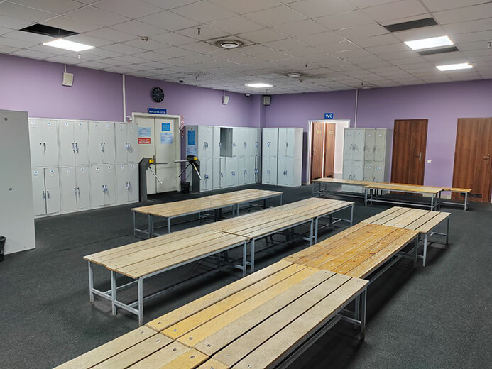 Раздевалки в Ледовом катке