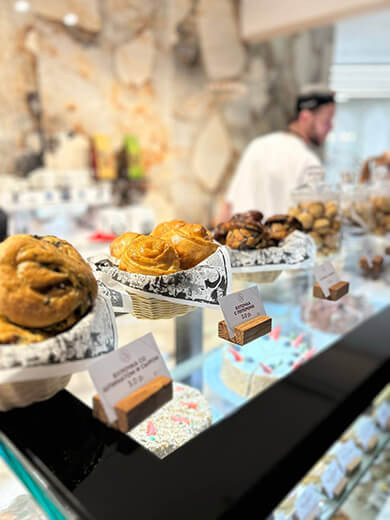 Десерты в «Кофейне» на фуд-корте в торговом центре Замок!