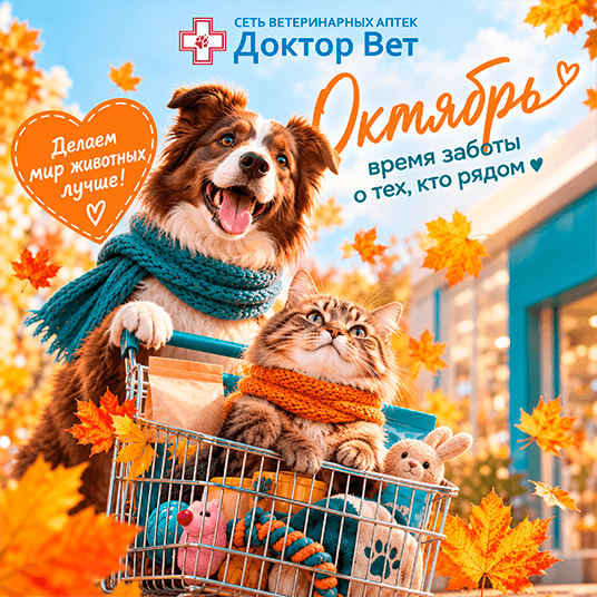 Яркий октябрь в «Доктор Вет»