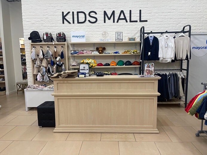 Магазин KIDS-MALL. Минск, ТЦ «Замок»