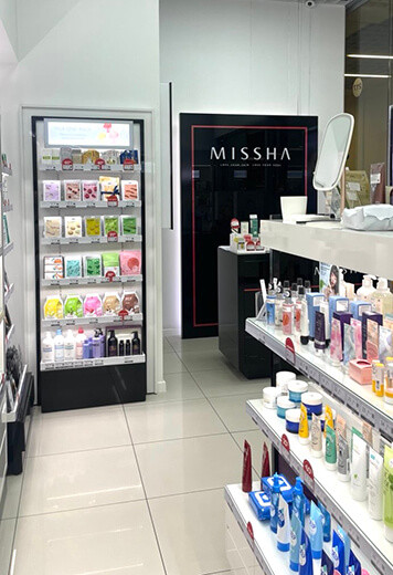 Магазин MISSHA. Минск, ТЦ «Замок»